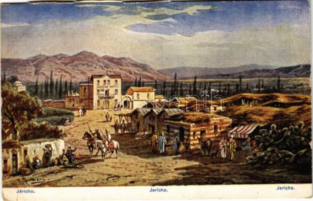 1910 Jericho, Jordan Hotel. Serie 774. Palästina No. 31. s: F. Perlberg (EK)