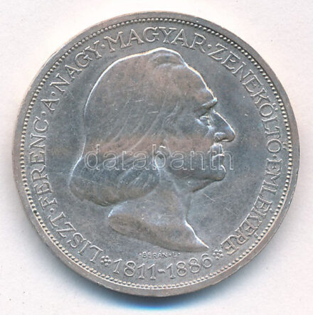 1936. 2P Ag 'Liszt Ferenc' T:2 Adamo P7.2
