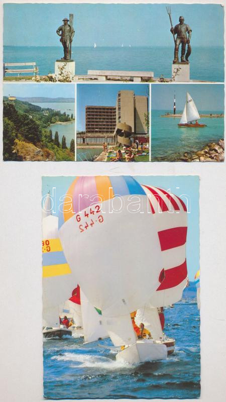 BALATON - 30 db MODERN képeslap / 30 modern postcards - Image 2