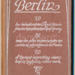 Berlin - Pre-1945 leporello postcard booklet with 20 postcards
