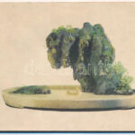 China - Miniature Landscape Gardening - modern képeslapfüzet 12 képeslappal / modern postcard booklet with 123 postcards