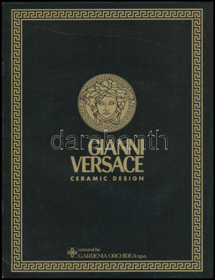 Versace csempék képes katalógus, 16 p.