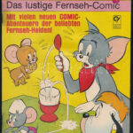cca 1980 5 db Tom és Jerry német nyelvű képregény