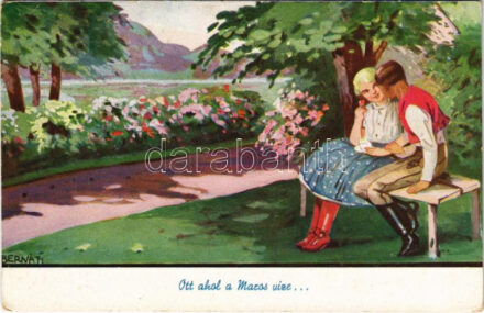 Ott ahol a Maros vize... Magyar népviselet / Hungarian folklore s: Bernáth