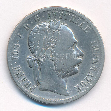 Ausztria 1879. 1Fl Ag 'Ferenc József' T:1- Austria 1879. 1 Florin Ag 'Franz Joseph' C:AU Krause KM#2222