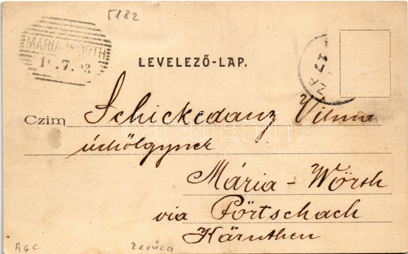 Nagyrőce, Nagy-Rőcze, Gross-Rauschenbach, Velká Revúca; Nagyrőczei vasas gyógyfürdő. Büchler Béla kiadása / spa, bath (r) - Image 2