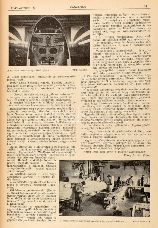 1938-1939 Zászlónk XXXVII. évfolyama - Image 2
