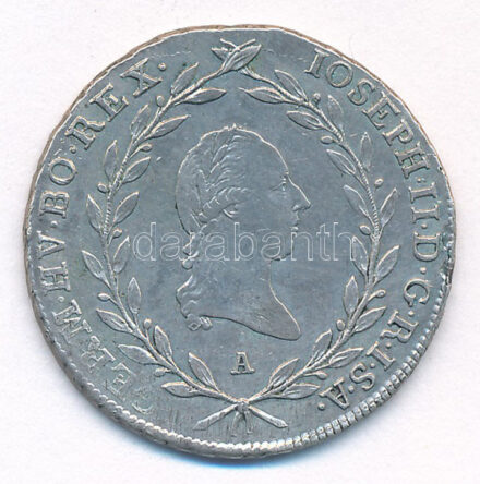 Ausztria 1784A 20Kr Ag 'II.József' T:1- Austria 1784A 20 Kreuzer Ag 'Joseph II.' C:AU Krause KM#?2069