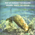 1998 Magyarország Horgászati térképe 95x65 cm Kísérő füzettel - Image 2