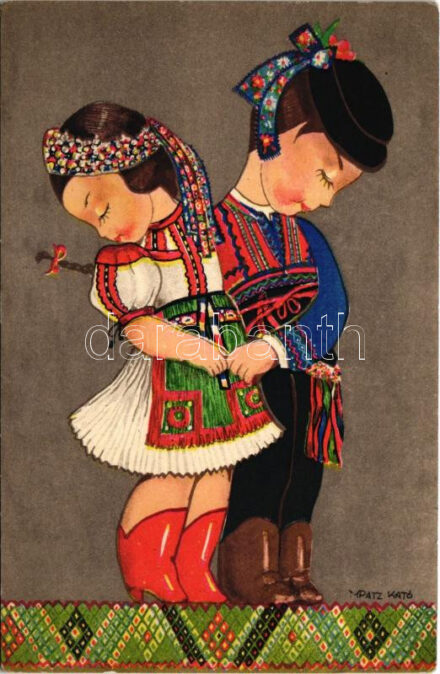 Magyar gyerekek / Hungarian folklore s: M. Patz Kató (EB)