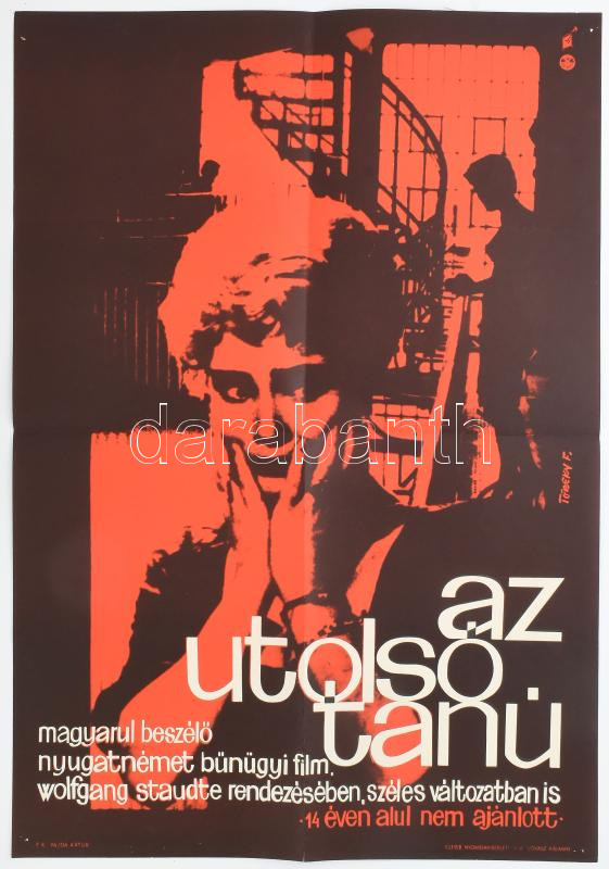 Az utolsó tanú MOKÉP filmplakát 38x28 cm