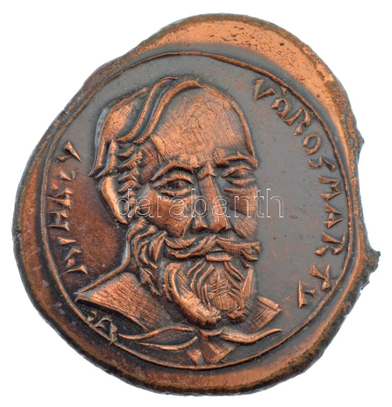 ifj. Szlávics László (1959-) DN 'Vörösmarty Mihály' egyoldalas bronz emlékérem (40-45mm) T:1