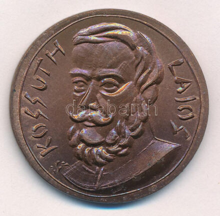 ifj. Szlávics László (1959-) 'Kossuth Lajos / Emlékül a magyar honvédségtől' kétoldalas Cu emlékérem (38mm) T:1,1-