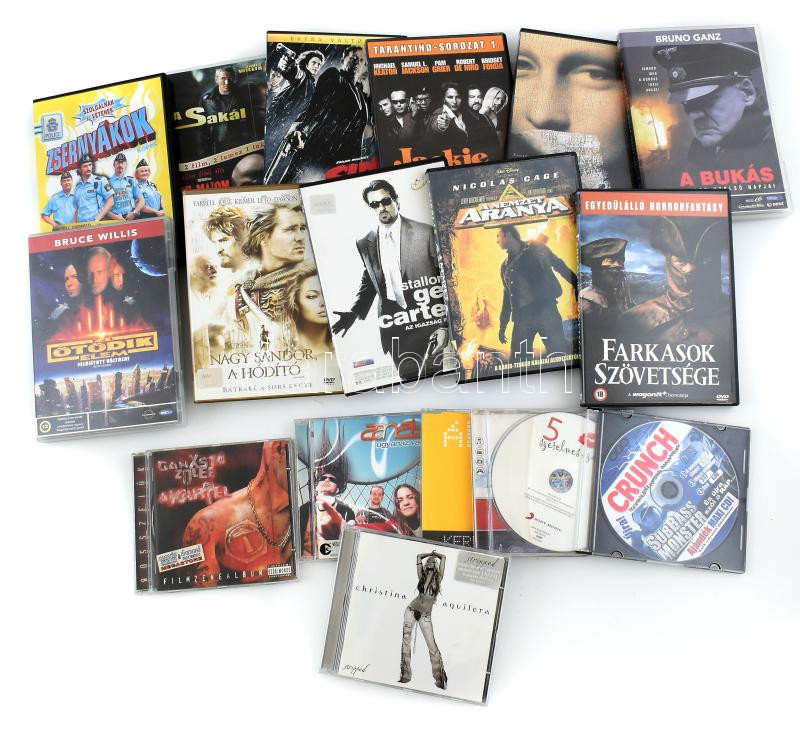 32 db klf filmes DVD + 6 dv zenei CD - Image 2