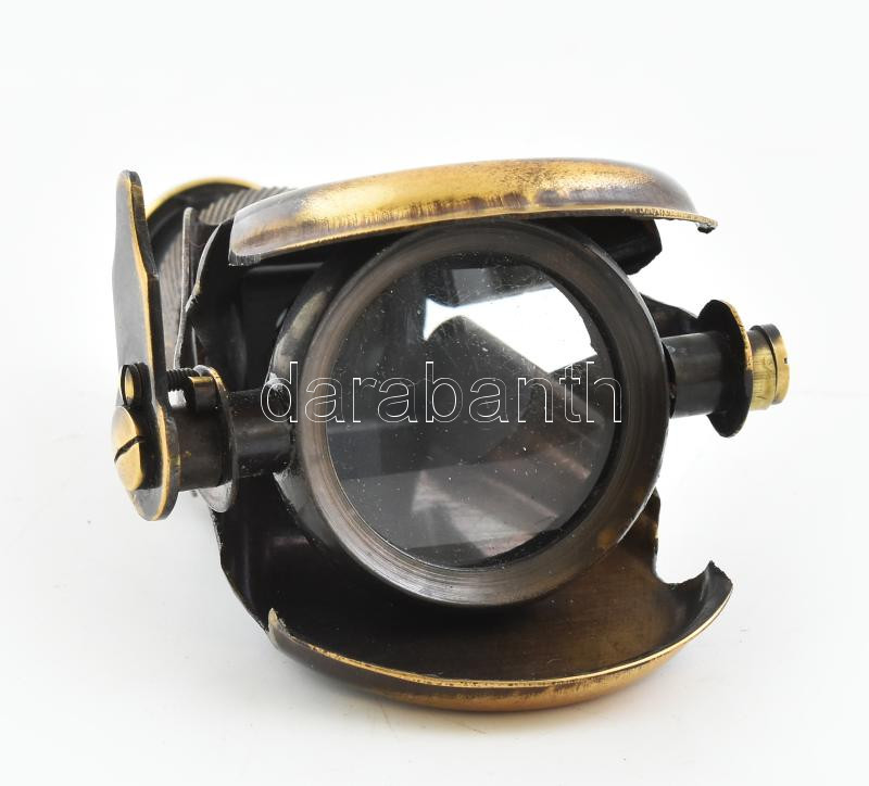 RJ Beck Ltd. Jelzéssel, londoni egyszemes távcső, kopásnyomokkal, h: 11 cm - Image 3