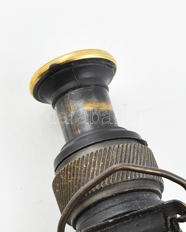 RJ Beck Ltd. Jelzéssel, londoni egyszemes távcső, kopásnyomokkal, h: 11 cm - Image 4