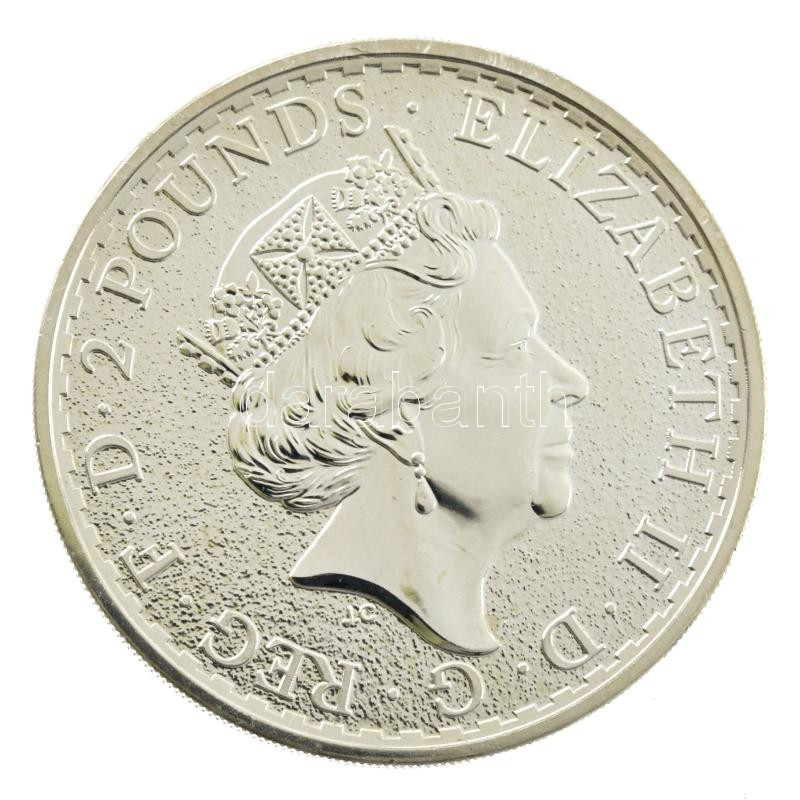 Nagy-Britannia 2016. 2P 'II. Erzsébet' Ag kapszulában T:BU Great Britain 2016. 2 Pounds 'Elizabeth II.' Ag in capsule C:BU Krauser KM# 1508 - Image 2