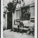 Eugene Atget (1857-1927): Auvers, fotóreprodukció, hátoldalon feliratozva, 25,5×20,5 cm