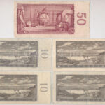 Csehszlovákia 1960. 10K (4x) + 1964. 50K T:III,III- Czechoslovakia 1960. 10 Korún (4x) + 1964. 50 Korún C:F,VG - Image 2