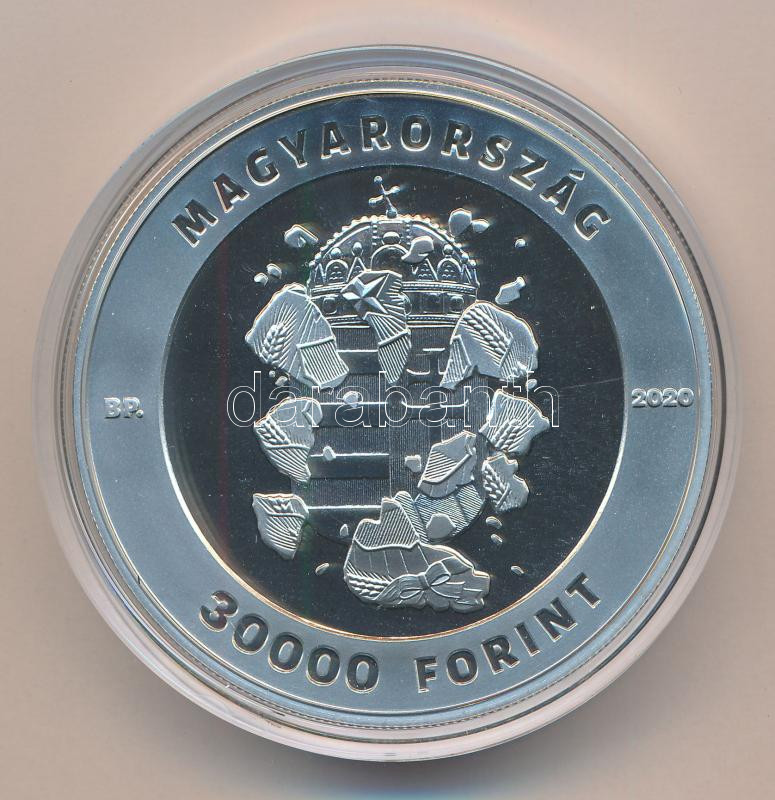 2020. 30.000Ft Ag '30 éve szabadon' tanúsítvánnyal, tájékoztatóval T:PP Adamo EM393 - Image 2