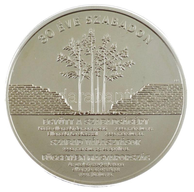 2020. 30.000Ft Ag '30 éve szabadon' tanúsítvánnyal, tájékoztatóval T:PP Adamo EM393 - Image 2