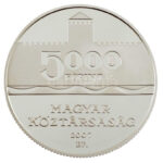 2007. 5000Ft Ag 'Gyulai vár' kapszulában, tájékoztatóval T:PP apró fo. Adamo EM210