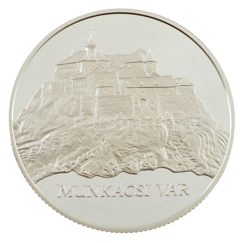 2006. 5000Ft Ag 'Munkácsi vár, Zrínyi Ilona' kapszulában, tanúsítvánnyal T:PP apró fo. Adamo EM202 - Image 2