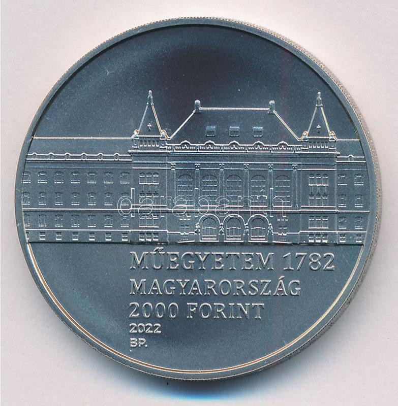 2022. 2000Ft Cu-Ni 'A BME alapításának 240. évfordulója' T:BU