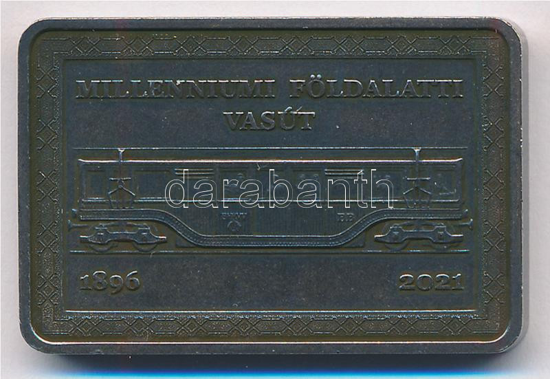 2021. 2000Ft Cu-Ni 'Millenniumi Földalatti Vasút' T:1 Adamo EM437