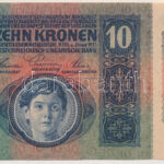 1915. 10K '1012 171981' T:II- szép papír Hungary 1915. Korona '1012 171981' C:VF fine paper Adamo K11 - Image 2