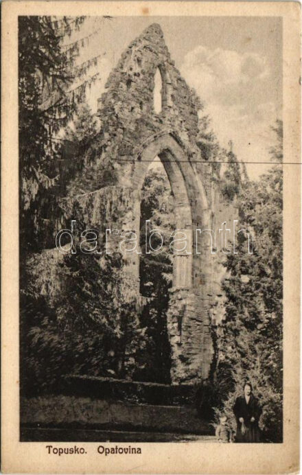 Topuszka, Topusko; Opatovina / ruins (EK)