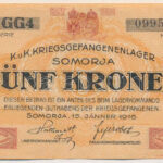 Somorja / Hadifogolytábor 1916.01.15. 5K 'GG4 0995' T:III Hungary / Somorja / POW camp 15.01.1916. 5 Kronen 'GG4 0995' C:F Adamo HHS-1.6.1 - Image 2