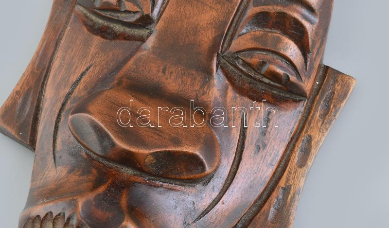 Fafaragvány, jelzett, jó állapotban, h: 52 cm - Image 2