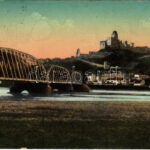 1918 Trencsén, Trencín; vár, híd. Gansel Lipót kiadása / Trenciansky hrad / castle, bridge (EK)