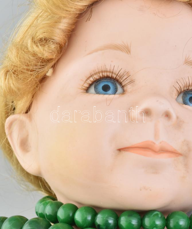 Nagy méretű porcelán baba. 52 cm - Image 2