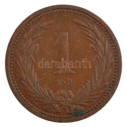 1902KB 1f bronz T:2 Hungary 1902KB 1 Fillér bronze C:XF Adamo K1