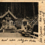 1905 Óhegy, Staré Hory (Besztercebánya, Banská Bystrica); Búcsújáróhely, Mária-forrás. Lechnitzky O. fénynyomdája kiadása / pilgrimage site, spring source (fl)