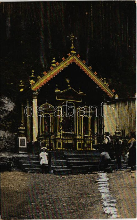 Óhegy, Staré Hory (Besztercebánya, Banská Bystrica); Búcsújáróhely, Mária-forrás. Alpár kiadása / pilgrimage site, spring source (EK)