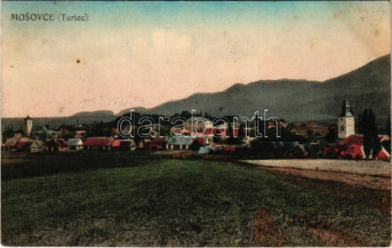 Mosóc, Mosovce; látkép / general view (Rb)
