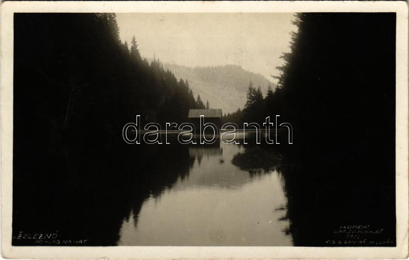 1923 Zseleznó, Zelezno (Németlipcse, Partizánska Lupca); látkép / general view (EK)