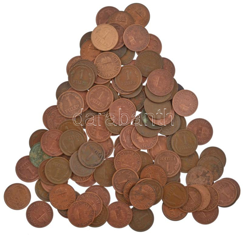1926-1939. 1f bronz (120db) T:1--3 Adamo P1
