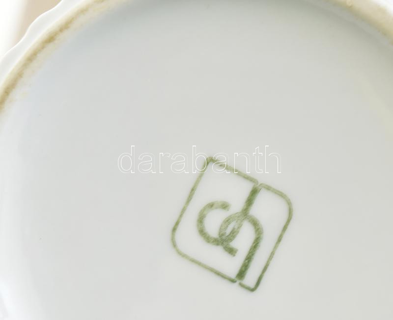 Elisabeth feliratú bögre, jelzett, kopásokkal, m: 8,5 cm - Image 2
