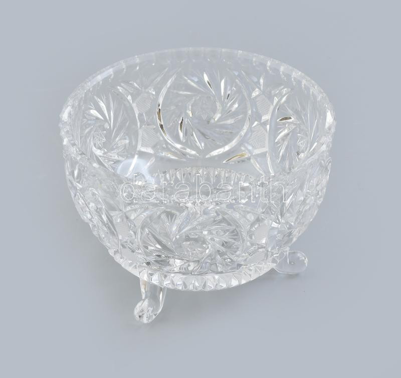Talpas kristály kínáló, hibátlan, d: 15 cm
