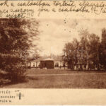 1914 Újvilág-tanya (Taktaharkány), Báró Harkányi János úrilaka, kastély (EK)
