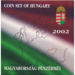 2002. 1Ft-100Ft (7xklf) + 100Ft 'Kossuth' forgalmi sor szettben T:BU patina, ragasztó elengedett Adamo FO35