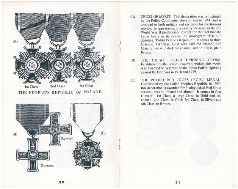 Martin Kozlowski: Poland - Military medals and decorations the people's republic of Poland 1943-1975. Toronto, 1980. Használt, jó állapotban / Used but in good condition - Image 2