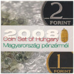 2008. 1Ft-100Ft (7xklf) 'Búcsú az egy- és kétforintostól' forgalmi sor szettben T:BU Adamo FO42.1
