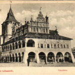 1906 Lőcse, Levoca; Városháza. Braun Fülöp kiadása / town hall (EK)