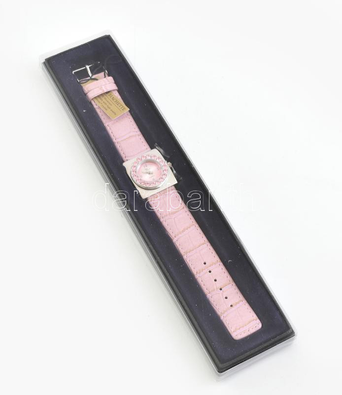 Jewel watch kvarc női karóra, eredeti dobozában, bőr szíjjal. 26x30 mm - Image 2