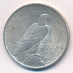 Amerikai Egyesült Államok 1928. 1$ Ag 'Peace' T:2 több ph. USA 1928. 1 Dollar Ag 'Peace' C:XF multiple edge errors Krause KM#150